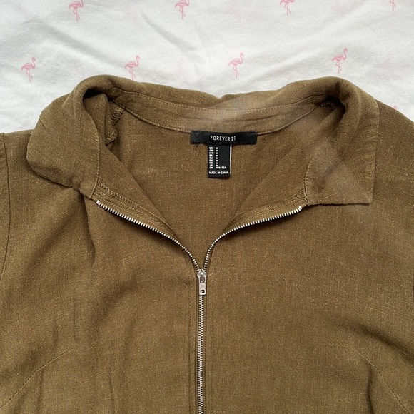 Green Romper from Forever 21 - Picture 2 of 3